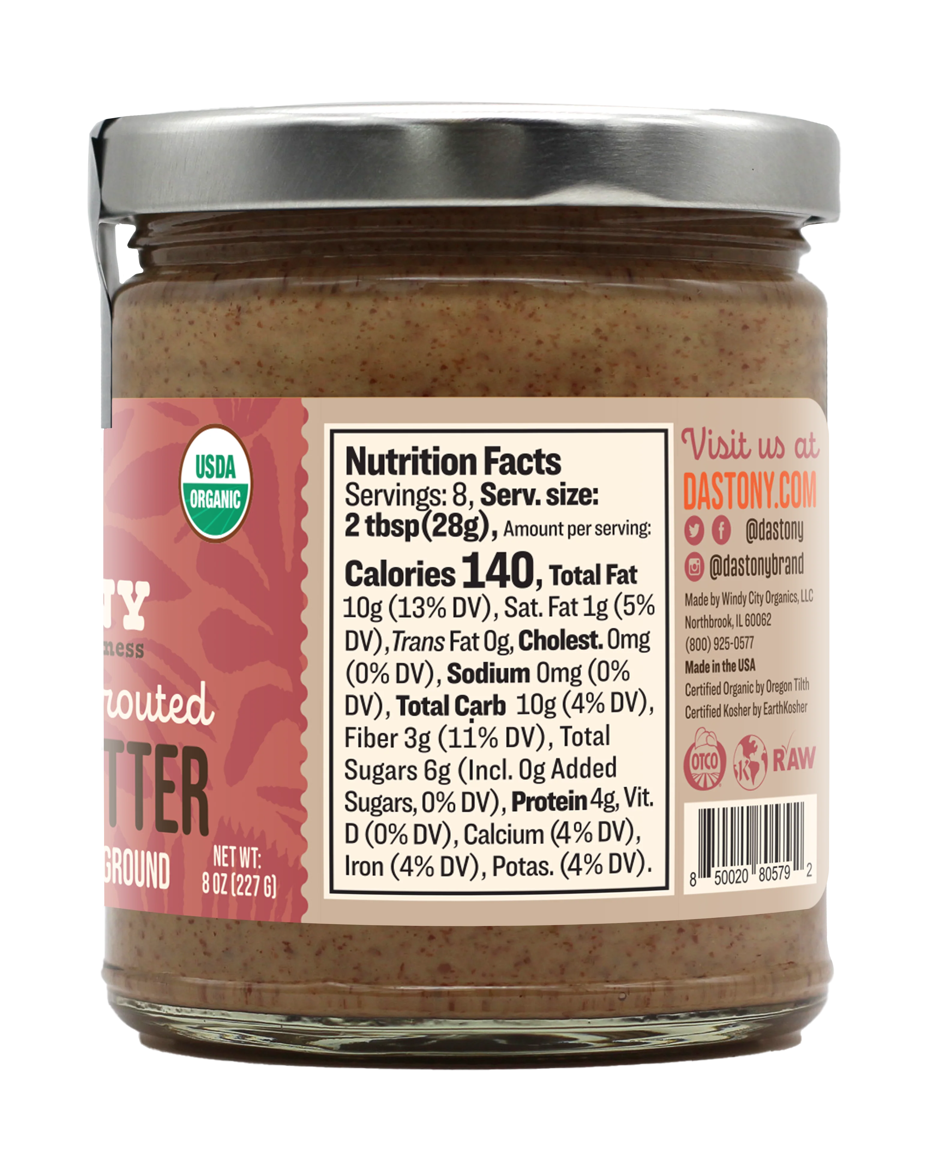 Cinna-Date Sprouted Almond Butter - Image 3