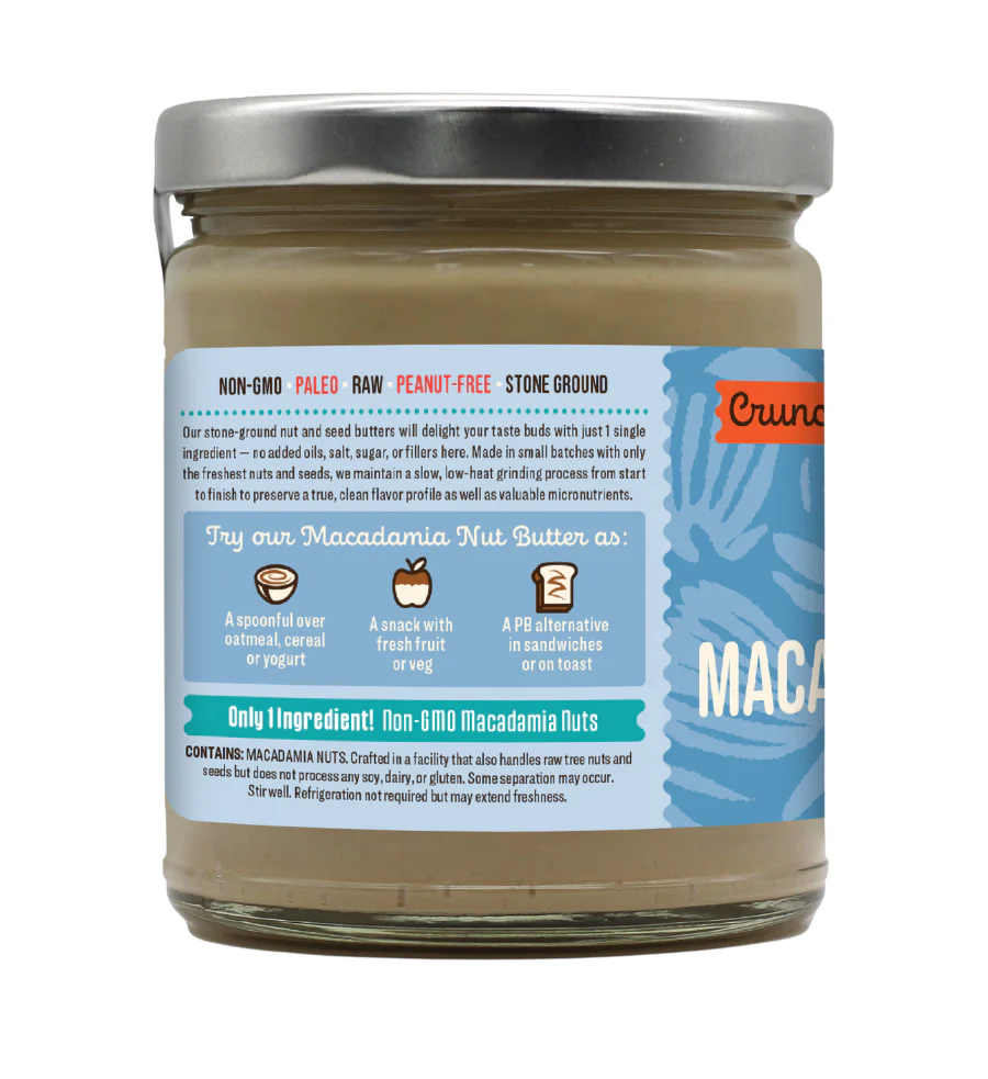 Crunchy Macadamia Nut Butter - Image 3