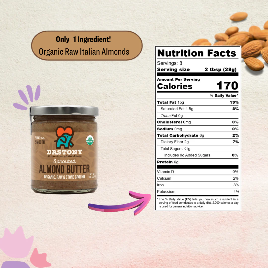 Crunchy Sprouted Almond Butter - Image 4