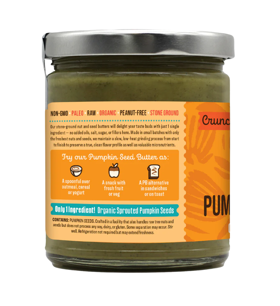 Crunchy Sprouted Pumpkin Seed Butter - Image 3