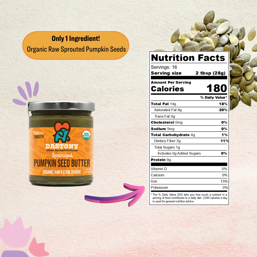 Crunchy Sprouted Pumpkin Seed Butter - Image 4